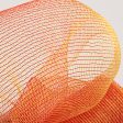 10  Poly Deco Mesh: 2-Tone Red Gold Discount