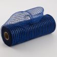 10  Poly Deco Mesh: Metallic Navy Royal Online