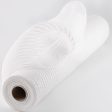 21  Poly Deco Mesh: Wide Foil Film White Online now