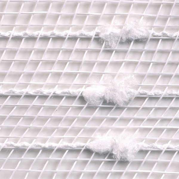 21  Snowball Deco Mesh: White (10 Yards) For Discount