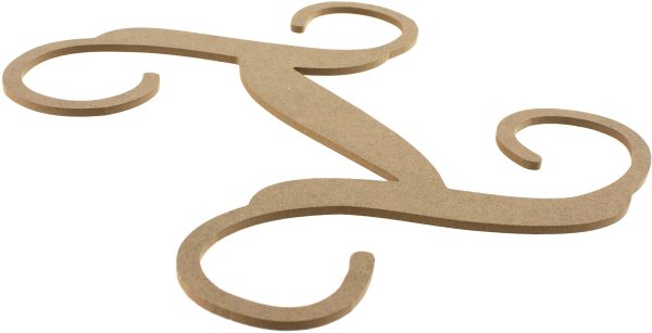 12  Wood Letter Vine Monogram: I Online Hot Sale