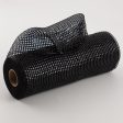 10  Poly Mesh Rolls: Deluxe Wide Foil Black on Sale