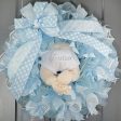 12  Light Skin Baby Bottom Wreath Accent Online now