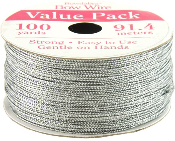 100 Yard Bowdabra Wire Roll: Silver For Cheap