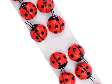 Ladybugs On Wire Picks (12) Hot on Sale