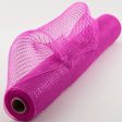 21  Poly Deco Mesh: Metallic Hot Pink For Sale