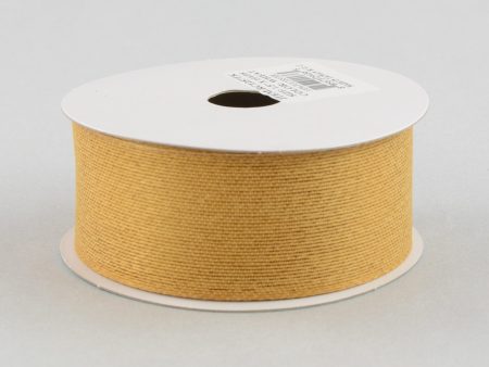 1.5  Classic Faux Jute Ribbon: Golden Wheat (10 Yards) Hot on Sale