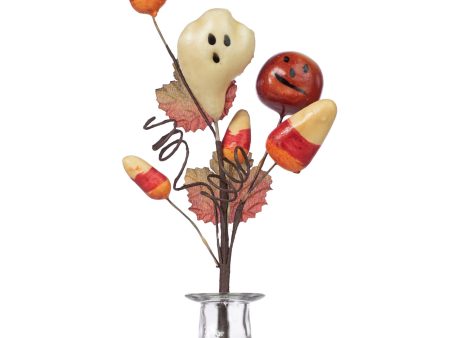 12  Spooky Halloween Pick: Ghost, Pumpkin, Candy Corn on Sale