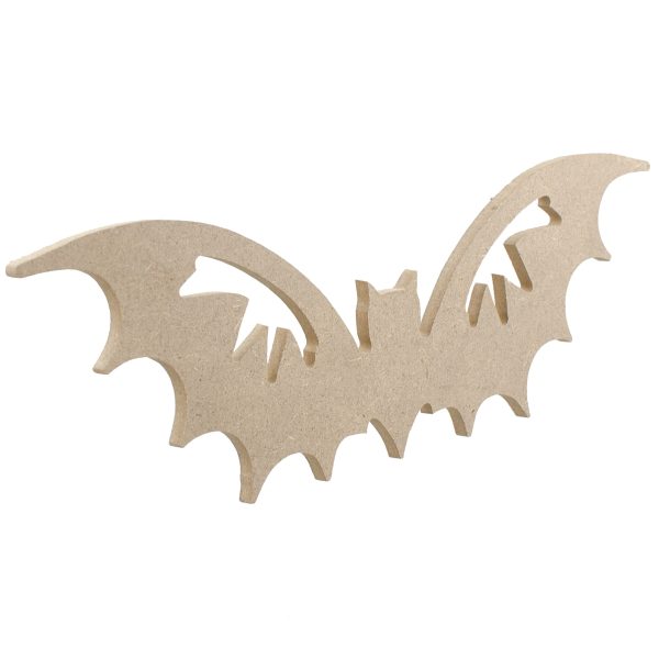 10  Decorative Wooden Bat Silhouette: Natural Online