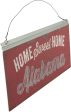 12x5 Collegiate Tin Sign: Alabama Home Online