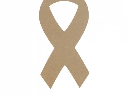 10  Decorative Wooden Support Ribbon: Natural Online now