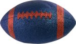 11  Football Accent: Metallic Glitter Navy & Red Fashion