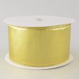 4  Gold Lamé Ribbon (50 Yards) Supply