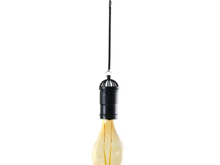 Hanging Solar Edison LED Bulb: Black Online now