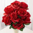 17  Colorfast Lillian Open Rose Bush (12): Red Discount