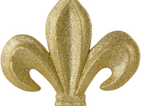 13  Metallic Glitter Fleur De Lis Decoration: Gold For Cheap