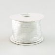 2.5  Silver Squares Ribbon (10 Yards) Sale