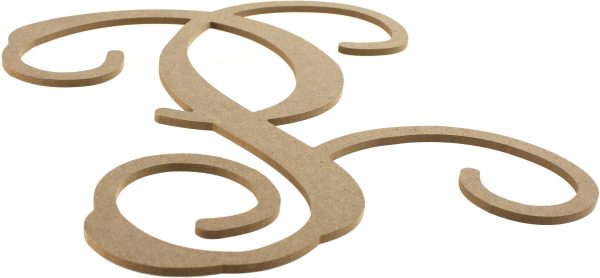 12  Wood Letter Vine Monogram: P For Cheap