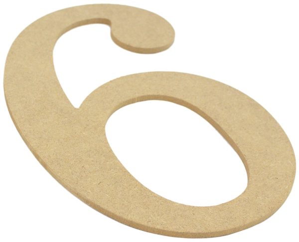 10  Decorative Wood Number: 6 Supply