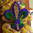 10  Fleur de Lis Ornament: PGG Tinsel Online