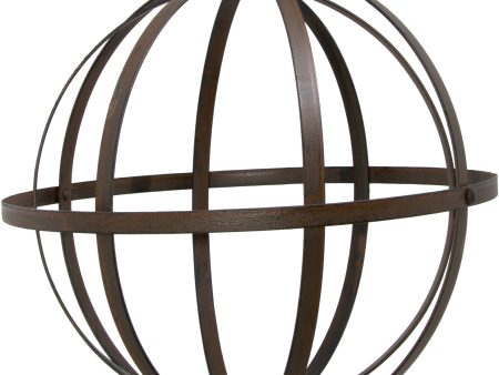 12  Wrought Iron Ball: Antique Rust Discount