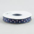 5 8  Sailboat Grosgrain Ribbon: Navy, Ivory & Red (25 Yards) Fashion