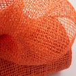 10  Poly Burlap Mesh: Orange For Cheap