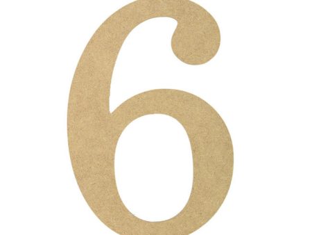 10  Decorative Wood Number: 6 Supply