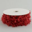 Wired Fringe Jute Rope: Red (10 Yards) Fashion