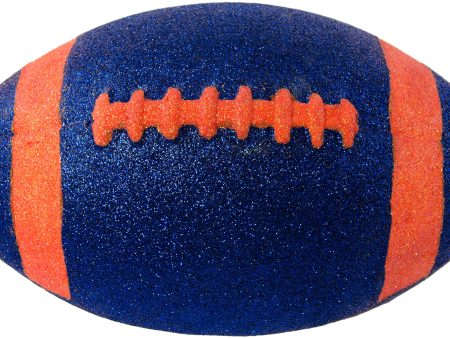 11  Football Accent: Metallic Glitter Blue & Orange Hot on Sale