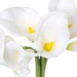 12  Calla Lily Flower Bunch (x7): White For Discount