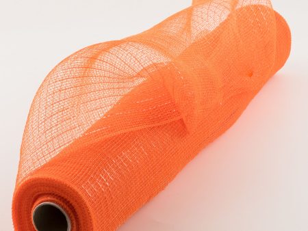 21  Poly Deco Mesh: Metallic Orange For Sale