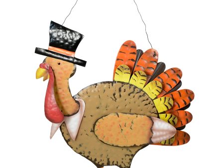 16  Metal Turkey Hanging Decoration Hot on Sale