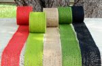 2.5  Burlap Ribbon: Natural (10 Yards) Online