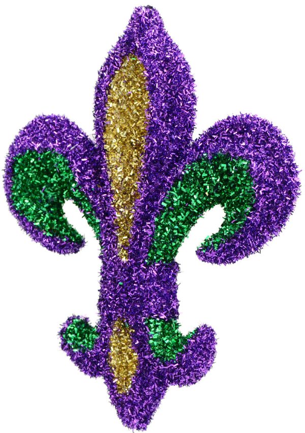 10  Fleur de Lis Ornament: PGG Tinsel Online