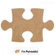 10  Wooden Puzzle Piece Decoration: Natural Online Hot Sale