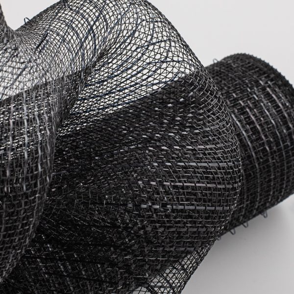 21  Poly Deco Mesh: Metallic Black Cheap