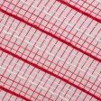 10  Poly Jute Deco Mesh: Red & White Thin Stripe (10 Yards) Cheap