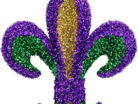 10  Fleur de Lis Ornament: PGG Tinsel Online