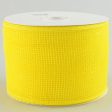 4  Poly Deco Mesh Ribbon: Yellow on Sale