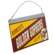 12x5 Collegiate Tin Sign: Minnesota Golden Gophers Discount