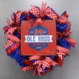 12x12 Collegiate Tin Sign: Ole Miss Oil Can Design Online Sale