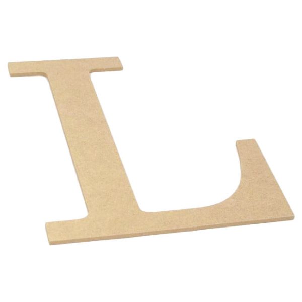 10  Decorative Wood Letter: L Online now