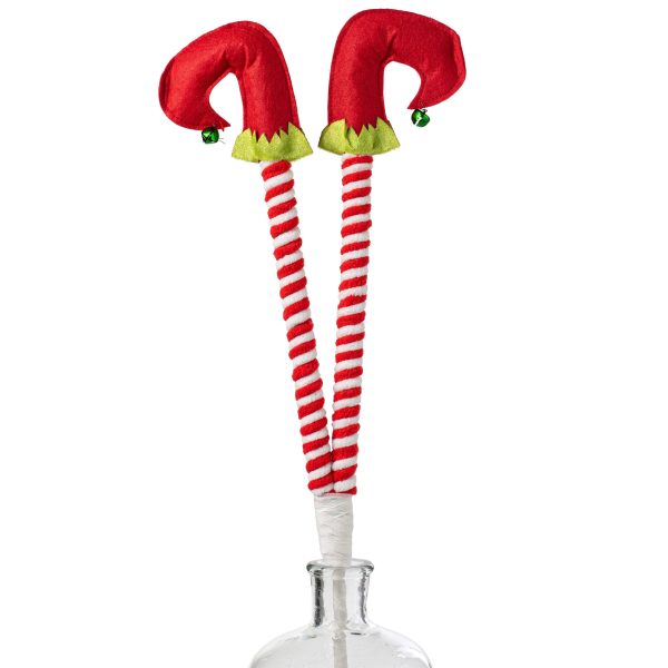 13  Jumbo Elf Leg Christmas Spray Discount