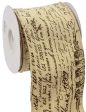 4  French Script Ribbon (10 Yards) Online now