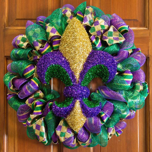 13.75  PGG Tinsel Fleur De Lis Decoration Supply