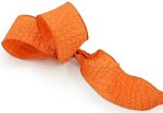 2.5  Textured Orange Ribbon (10 Yards) Online