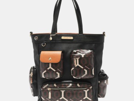 Nicole Lee USA Geometric Pattern Tote Bag Online