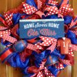 12x5 Collegiate Tin Sign: Ole Miss Home on Sale