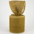 4  Burlap Ribbon: Olive Green (10 Yards) For Cheap